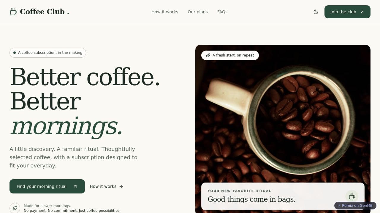 Coffee Club