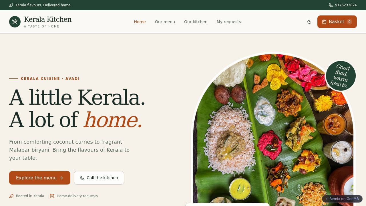 Kerala Kitchen
