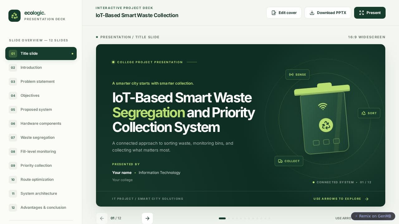 Smart Waste Collection