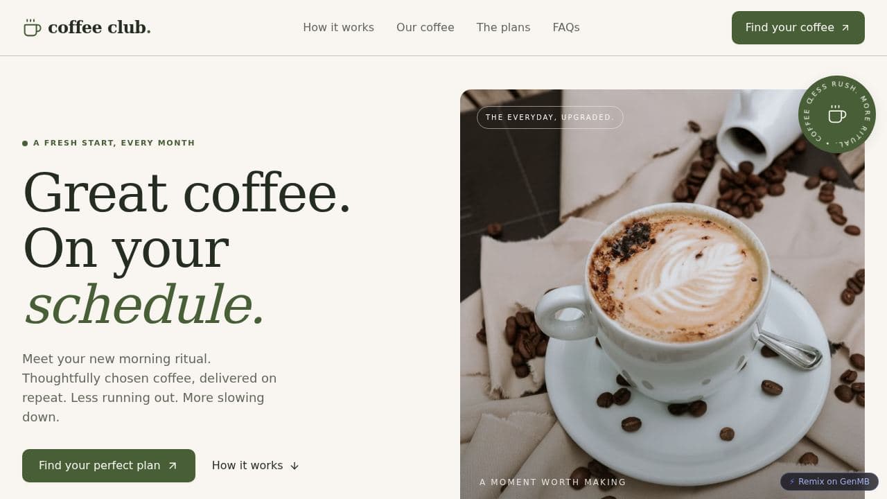 Coffee Club