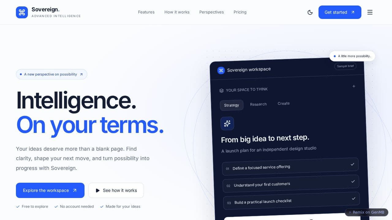 Sovereign Advanced Intelligence