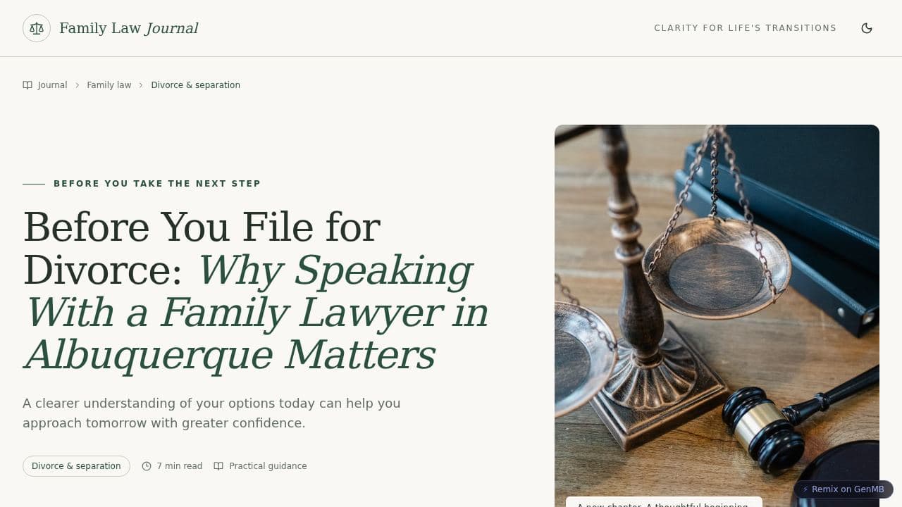 Family Law Journal