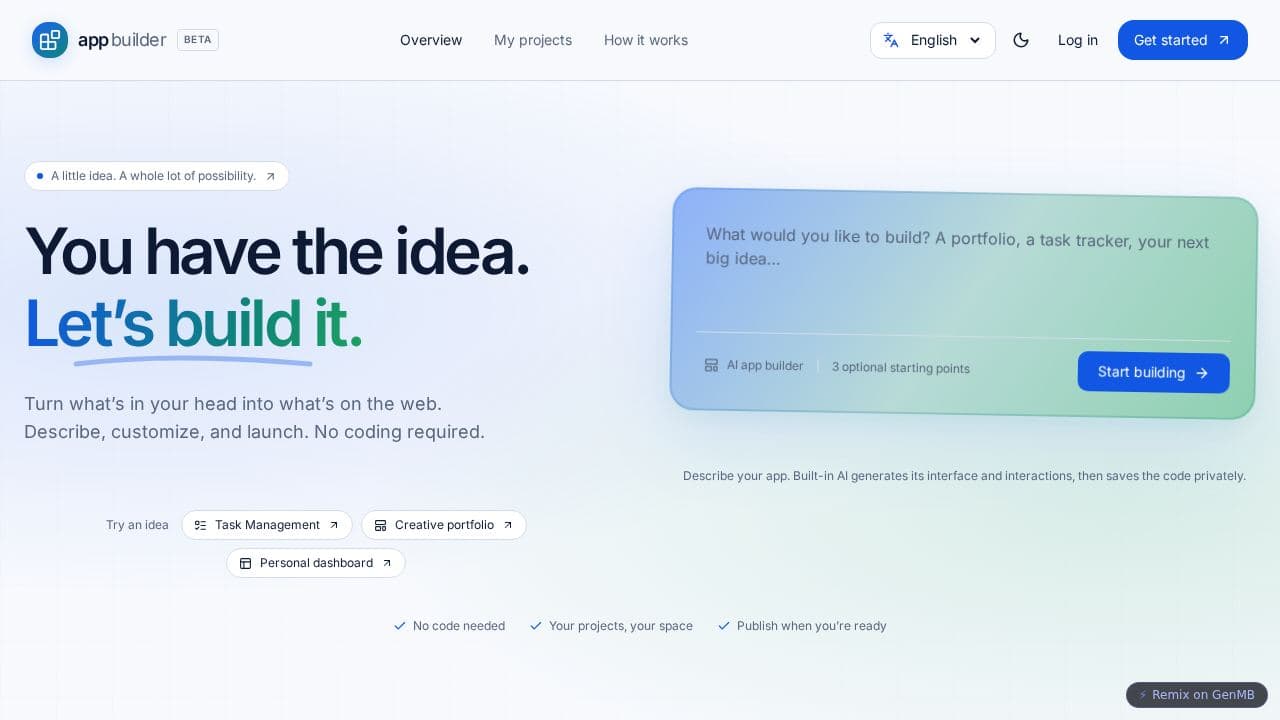 AI App Builder