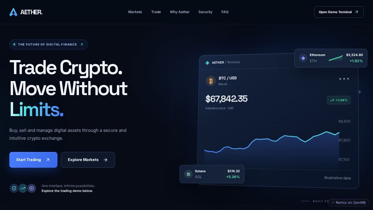 Limitless Crypto Exchange
