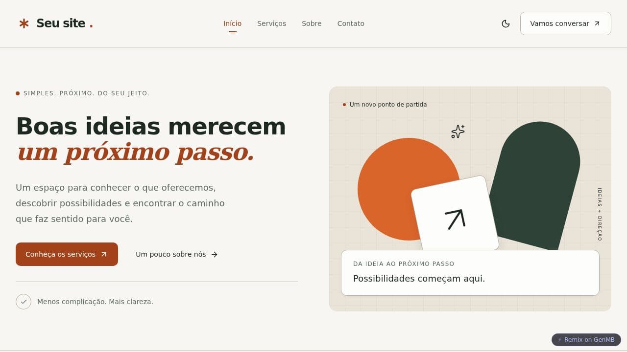 Seu site